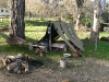 miner's tent